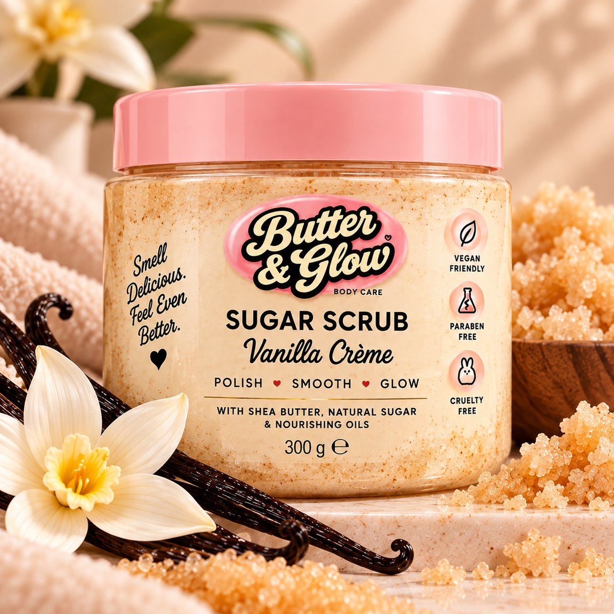 Vanilla Crème Sugar Scrub