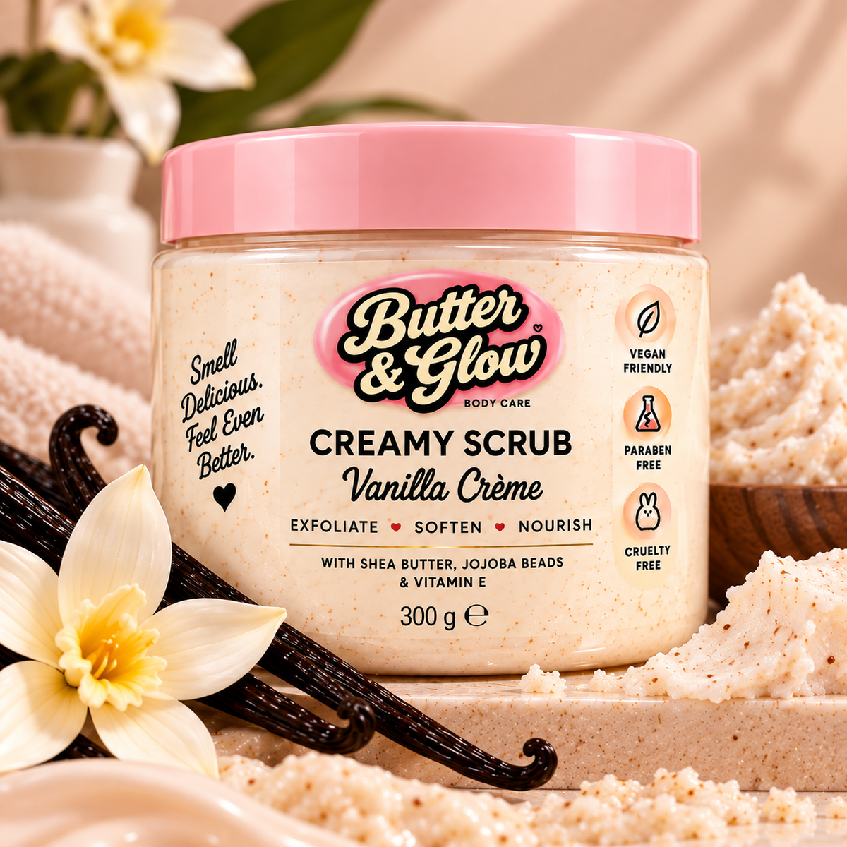 Vanilla Crème Creamy Scrub